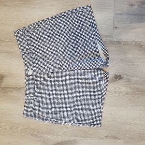 NWOT Navy and white shorts